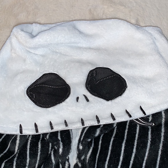 Small Disney Nightmare before Christmas Jack Skellington Onesie fleece pajama - Picture 4 of 4